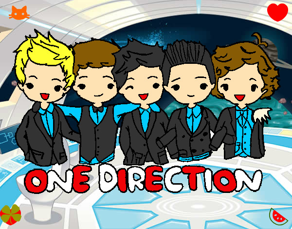 Dibujo One direction pintado por YoSoyLinda