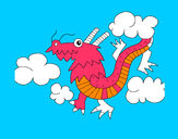 Dibujo Dragón chino 1 pintado por rober-03