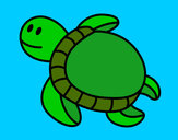 Dibujo Tortuga nadando pintado por LiliStyles