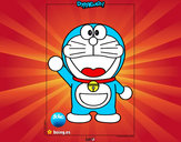 Dibujo Doraemon pintado por paco020202
