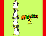 Dibujo Madagascar 2 Pingüinos pintado por paco020202
