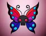 Dibujo Mariposa Emo pintado por KITTYCROS
