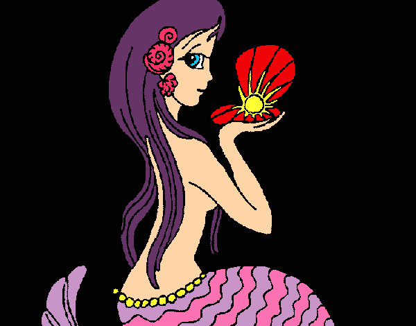 Sirena y perla