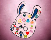 Dibujo Conejo bebé pintado por IrisFerre