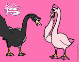 Dibujo El baile de los cisnes pintado por lupitaaaa