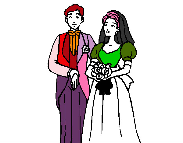 Dibujo Marido y mujer III pintado por Vaneeli