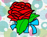 Dibujo Rosa, flor pintado por ADRIANA24