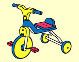 Dibujo Triciclo infantil pintado por Marianin