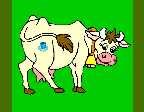 Dibujo Vaca 2 pintado por CARITOGG10