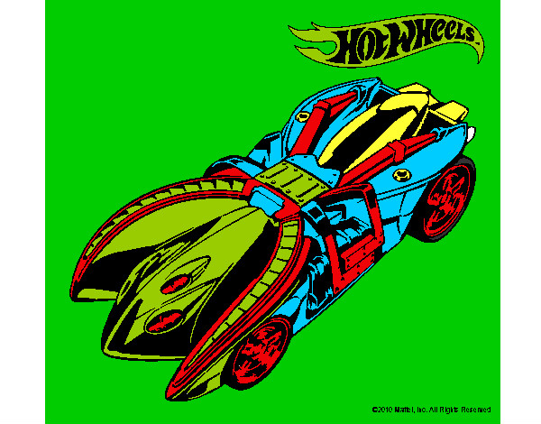 Dibujo Hot Wheels 7 pintado por abrahamrd