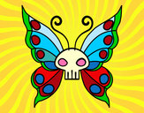 Dibujo Mariposa Emo pintado por nicknoel