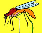 Dibujo Mosquito pintado por Aisaka