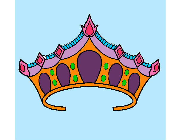 Dibujo Tiara pintado por ANYFABY