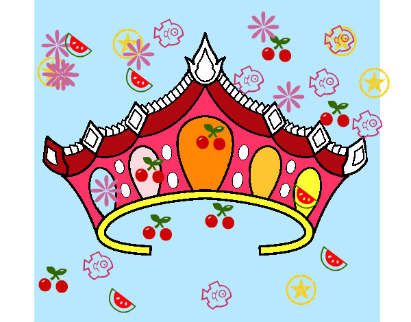 Dibujo Tiara pintado por SandyGro