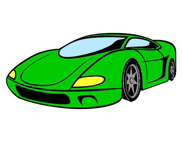 Dibujo Automóvil deportivo pintado por naty_2711