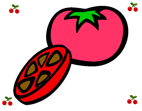 Dibujo Tomate pintado por camilo005