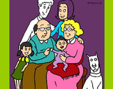 Dibujo Familia pintado por buenodcath
