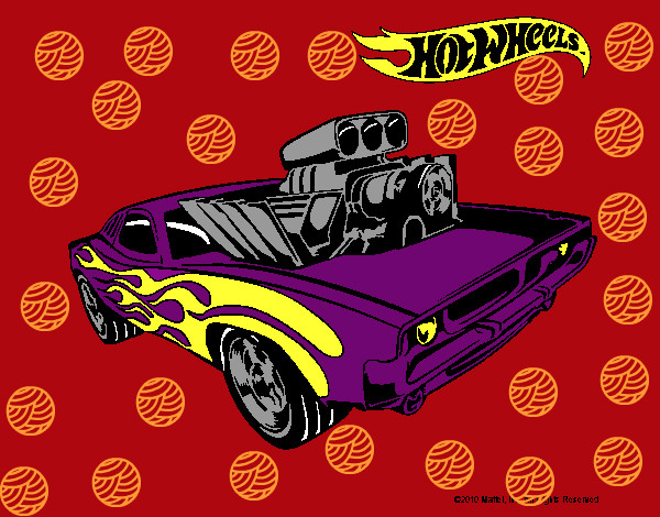 Dibujo Hot Wheels 11 pintado por esteynico