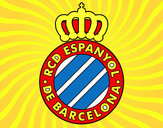 Dibujo Escudo del RCD Espanyol pintado por edwa75