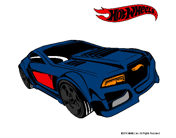 Dibujo Hot Wheels 5 pintado por Patricio29