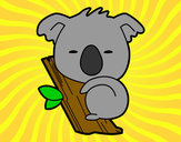 Dibujo Koala bebé pintado por Kejagapu
