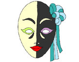 Dibujo Máscara italiana pintado por maiu2001