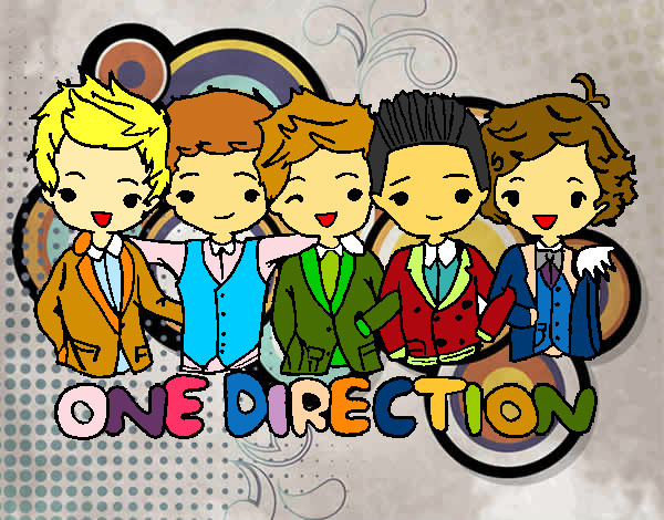 Dibujo One direction pintado por eider2003