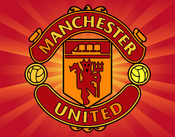 Dibujo Escudo del Manchester United pintado por gabriel123