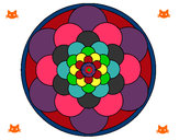Dibujo Mandala 22 pintado por kiitty