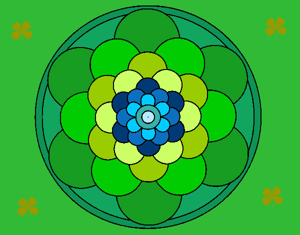 Dibujo Mandala 22 pintado por PalomaAnai