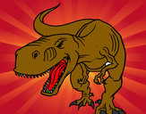 Dibujo Tiranosaurio Rex enfadado pintado por Alvaro2006