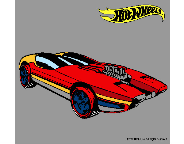 Dibujo Hot Wheels 2 pintado por josufloc