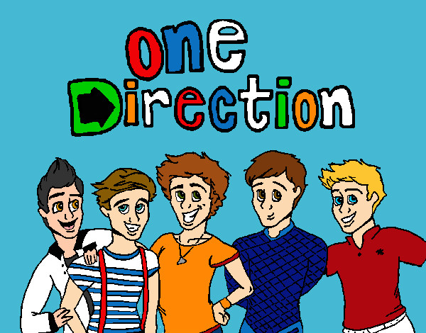 Dibujo One Direction 3 pintado por Monicax