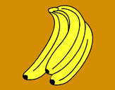 Dibujo Plátanos pintado por alicia2333