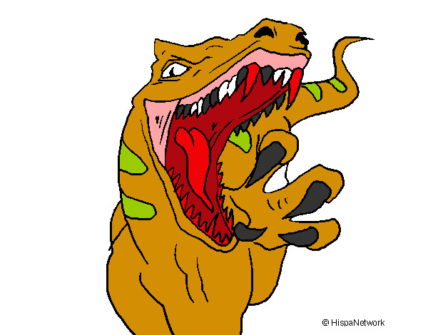 Dibujo Velociraptor II pintado por aldotupapi