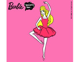 Dibujo Barbie bailarina de ballet pintado por maitena