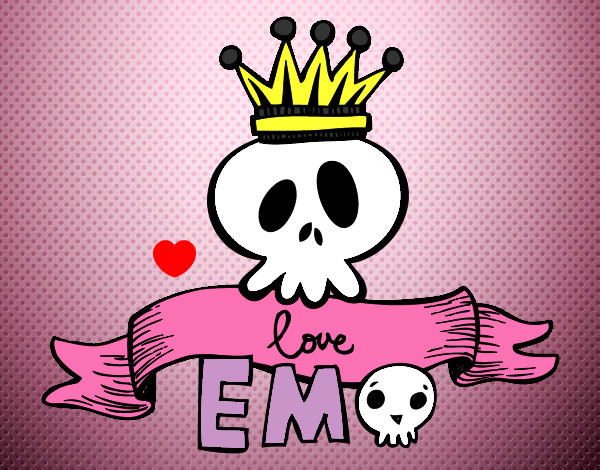 Dibujo Love Emo pintado por andrewi