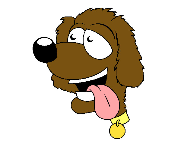 Dibujo Perro con la lengua fuera II pintado por yulianny