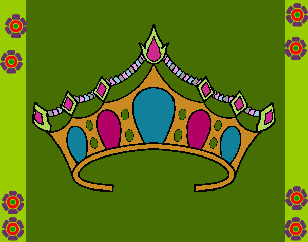 Dibujo Tiara pintado por macheli