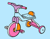 Dibujo Triciclo infantil pintado por maitee