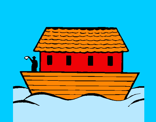 Dibujo Arca de Noe pintado por sarav01