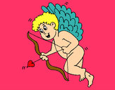 Dibujo Cupido con grandes alas pintado por javi2001