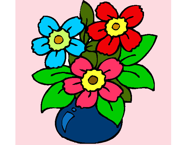Dibujo Jarrón de flores pintado por verito_t_o