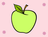 Dibujo Manzana grande pintado por Rosalg