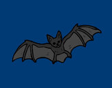 Dibujo Murciélago volando pintado por aaroni