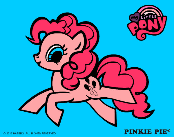 Dibujo Pinkie Pie pintado por elisad