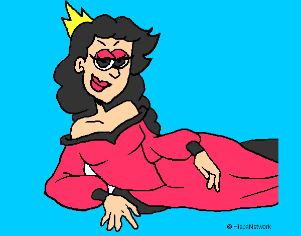 Dibujo Princesa seductora pintado por sofia202