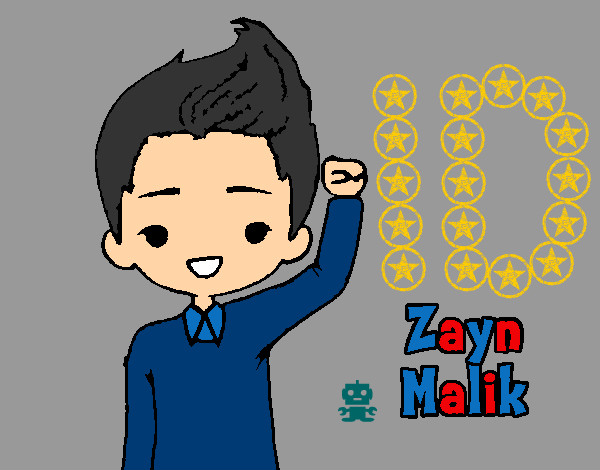 Dibujo Zayn Malik pintado por luisana5