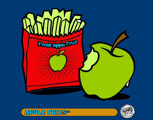 Dibujo Apple fries pintado por michelleyo