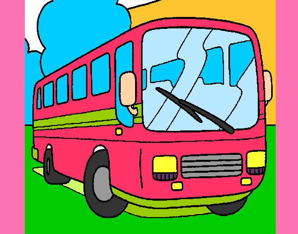 Dibujo Autobús pintado por yopmiti